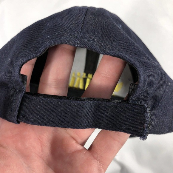 Americas Navy Hat Cap Strap Back Mens Military Adjustable Logo USA Made One Size - Picture 8 of 12